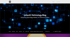 Desktop Screenshot of irelandstechnologyblog.com