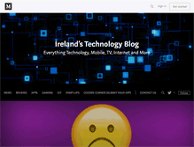 Tablet Screenshot of irelandstechnologyblog.com
